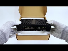 إنتل بنتيم 4405U 6LAN RJ45 راوتر برنامج DDR4 مع شاشة عرض مزدوجة