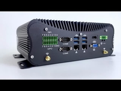 جهاز كمبيوتر Intel Core i5 8350U الصناعي بدون مروحة مع SODIMM مزدوج DDR4 32G Windows 11 Linux