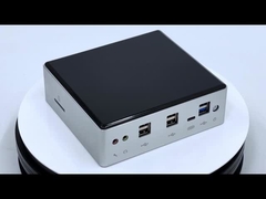 إنتل كور I5 4210U 2 أساسيات الحاسوب الصناعي مع شبكة LAN مزدوجة COM مزدوجة ومروحة