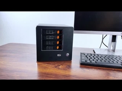 جهاز كمبيوتر Intel X108 N150 Mini مع 3 منافذ LAN ومنفذ HDMI واحد وواجهة مضيف NAS ذات 4 فتحات
