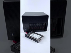 خادم NAS N150 8-Bay واجهة مضيف NAS حاوية تخزين متصلة بالشبكة