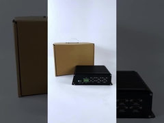 معالج Intel I5 8305G مع 4 شاشات عرض، شبكة مزدوجة، 6 منافذ تسلسلية، حاسوب صناعي