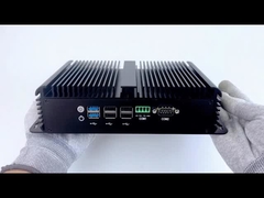 معالج إنتل N100 مع أربعة LAN Dual COM وستة USB Industrial Mini PC