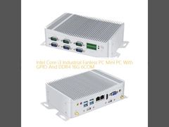 كمبيوتر Intel i3 صناعي بدون مروحة 6COM GPIO