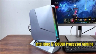 كمبيوتر ألعاب بمعالج Intel Core i7 13800H مع بطاقة رسومات RTX4060 المنفصلة وذاكرة VRAM سعة 8 جيجابايت