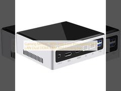 كمبيوتر ألعاب صغير بمعالج Intel Core Power Dual LAN