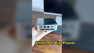 معالج AMD Ryzen R3 4300U كمبيوتر صغير مع منفذ RJ45 جيجابت إيثرنت 2 HD-MI 1 Type-C