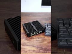 جهاز كمبيوتر صغير بمعالج Intel Celeron N5105 DDR4 4 Intel I225AT Gigabit LAN Soft Router Compute