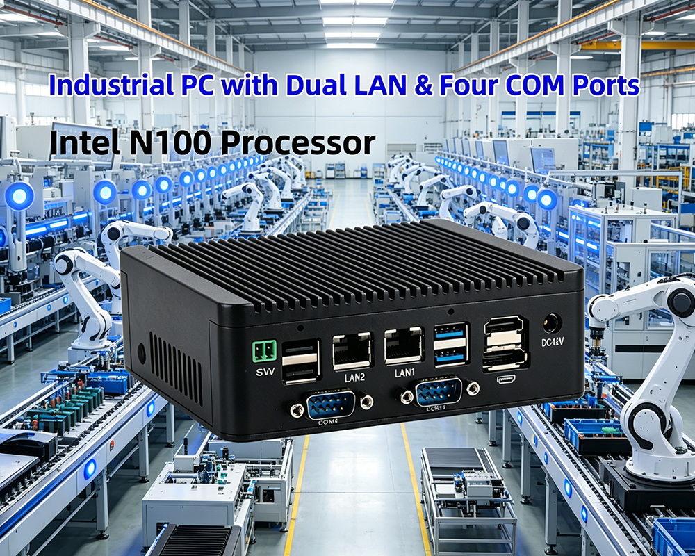 أحدث مدونات الشركة حول From Machine Control to Data Transmission: Dual-LAN 4-COM Industrial PCs Enable Edge Deployment