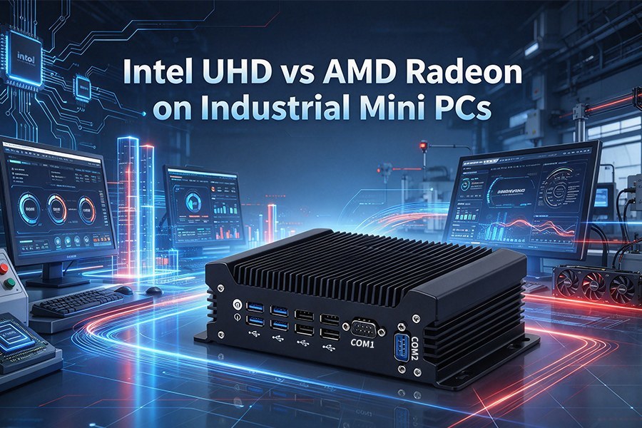 أحدث مدونات الشركة حول إنتل UHD مقابل AMD Radeon على أجهزة الكمبيوتر المصغرة الصناعية: مقارنة الرسومات المتكاملة ، والتي تتعامل مع الرسومات الصناعية بشكل أفضل