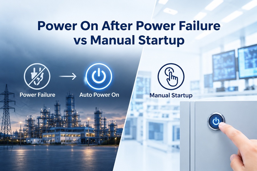 أحدث مدونات الشركة حول Power On After Power Failure vs Manual Startup: How to choose the power on method for an industrial mini PC