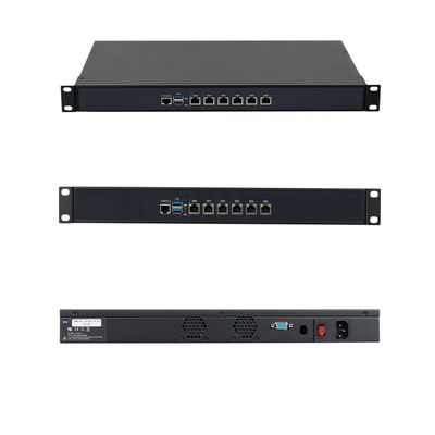 شراء إنتل سيليرون J4125 J1900 1U 2U 3U خادم 6 LAN DDR4 8G ذاكرة الوصول العشوائي خادم مع وحدة التحكم online manufacture