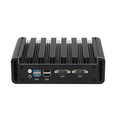 شراء إنتل N100 الصناعية ميني الكمبيوتر مزدوج LAN مزدوج COM DDR4 16G ذاكرة الوصول العشوائي للصناعية online manufacture