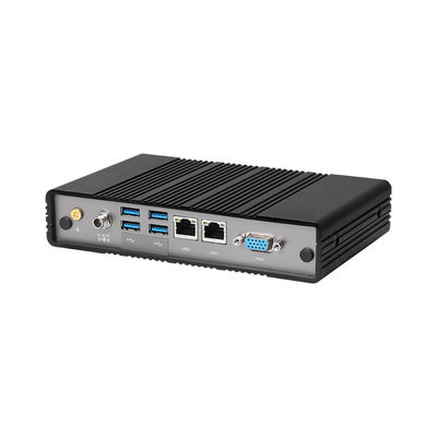 شراء إنتل أتوم E3940 DDR3L 8GB كمبيوتر صناعي مزدوج LAN مزدوج COM ميني كمبيوتر بدون مروحة online manufacture
