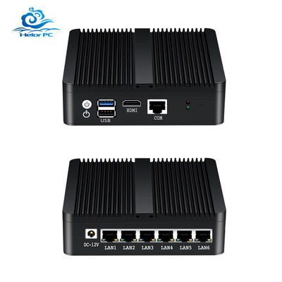 شراء 6 جيجابيت إيثيرنت RJ45 J1900 جهاز توجيه جدار الحماية أوبونتو جهاز توجيه سطح المكتب مع الواي فاي online manufacture