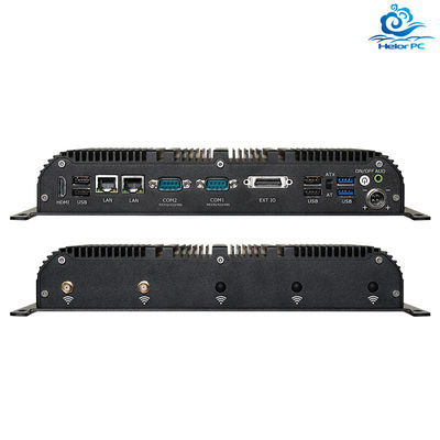 شراء إنتل كور I5 1155G7 4 نواة 8 خيوط كمبيوتر صناعي بدون مروحة مع 6COM WiFi و GPIO online manufacture