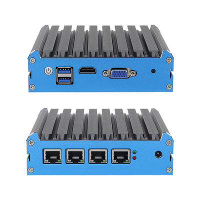 شراء إنتل سيليرون سلسلة جدار الحماية الحاسوب المصغر مع أربعة RJ45 2.5G لينكس إيثيرنث online manufacture