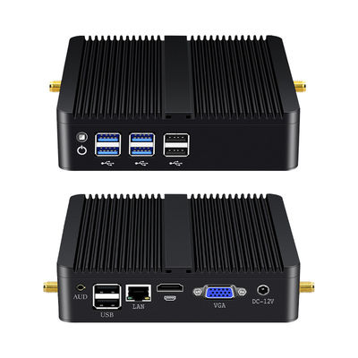 شراء كمبيوتر ميني للمكتب المنزلي بدون مروحة من سلسلة Intel Core مع DDR3L حتى 8G و 8USB online manufacture