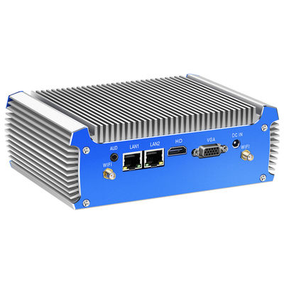 شراء جهاز كمبيوتر صناعي من سلسلة إنتل بدون مروحة مع 2LAN 2COM ودعم شاشة مزدوجة online manufacture