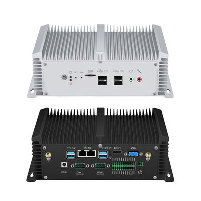 شراء جهاز كمبيوتر صناعي مضمن بدون مروحة يدعم وحدة 3G 4G مع LAN مزدوج COM مزدوج online manufacture