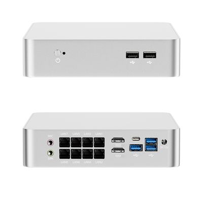 شراء معالج Intel Core i7-8705G مع 8 منافذ LAN و 2 HDMI و 1 DC وذاكرة وصول عشوائي DDR4 بسعة 64 جيجابايت، حاسوب صغير صناعي online manufacture