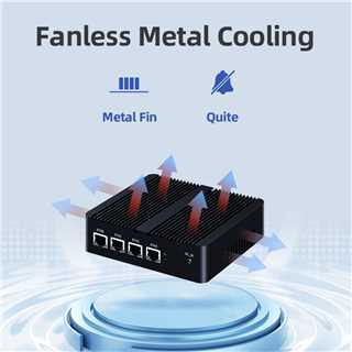 شراء Intel N150 Processor With Four LAN and Dual COM 1HDMI 1DP Industrial Mini PC online manufacture