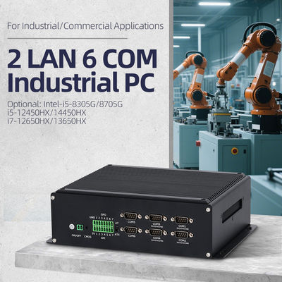 شراء معالج Intel I5 12450HX مع 4 شاشات عرض، شبكة مزدوجة، ذاكرة DDR5 بسعة 64 جيجابايت، حاسوب صناعي تصنيع عبر الإنترنت