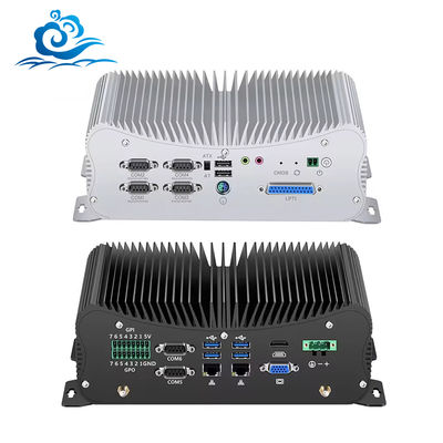 شراء حاسوب ميني بدون مروحة مع ذاكرة الوصول العشوائي DDR4 Intel Core i5-7267U و M.2 NVMe SSD Industrial Computer تصنيع عبر الإنترنت