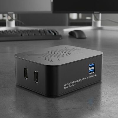 شراء 2 كمبيوتر شخصي مصغّر HDMI يتضمن منفذين USB 3.0 مُحسّنة لمحطات العمل المهنية والوصول عن بعد تصنيع عبر الإنترنت