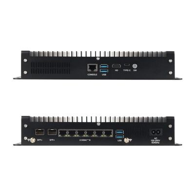 شراء راوتر ناعم مع معالج Intel Core I5 1235U 6 منافذ LAN و 2 منافذ بصرية 10G SFP لمكاتب ومصانع المؤسسات تصنيع عبر الإنترنت