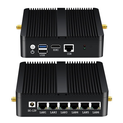 يشتري 6 جدار حماية إثنتر ميني بي سي إنتل سيليرون J1900 مع DDR3L ذاكرة الوصول العشوائي و MSATA SSD تصنيع عبر الإنترنت