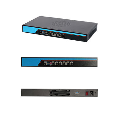 إنتل سيليرون J6412 رباعي النواة 4 خيط 6 LAN لينكس 1U خادم مع وحدة التحكم ومروحة