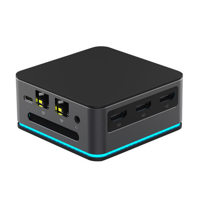 إنتل سيليرون الجيل الحادي عشر N5105 كمبيوتر مصغر LPDDR4X 16GB مع شبكة LAN مزدوجة 3 HDMI