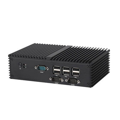 Intel Celeron J1900 معالج حاسوب بدون مروحة DDR3L 8GB مع 7COM 2LAN حاسوب صناعي