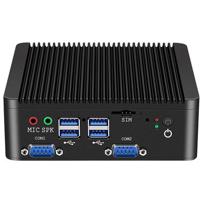 كمبيوتر صناعي من نوع Intel Celeron N4000 Mini PC RS485 لينكس DDR4 8GB