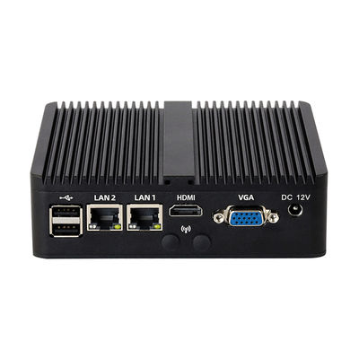 إنتل سيليرون J6412 كمبيوتر صناعي صغير 4 Core 4 Thread مع LAN مزدوج COM مزدوج
