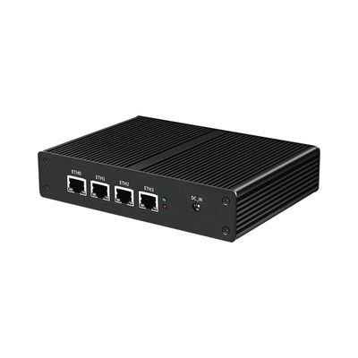 أربعة 2.5GbE RJ45 LAN جدار حماية DDR5 ميني الكمبيوتر يدعم HD شاشة مزدوجة