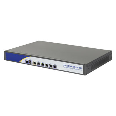 خادم حائط ناري إنتل مزدوج القناة DDR3L مع 6 RJ45 LAN MSATA و RJ45 Console