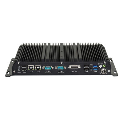 سلسلة إنتل كور مزدوج إيثيرنث مزدوج كوم ميني بي سي صناعي بدون مروحة مع DDR4 32G