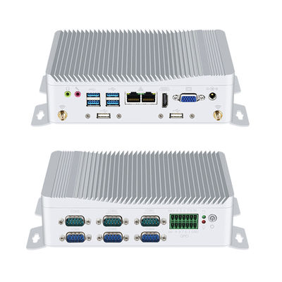 جهاز كمبيوتر صناعي مزدوج LAN 6COM Intel Celeron J1900 معالج ومعالجات سلسلة Core