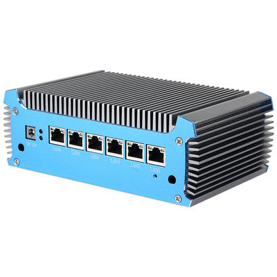 إنتل سيليرون 3865U روتر ناعم حاسوب مصغر مع 6 RJ45 i211AT Gigabit LAN و DDR4 RAM