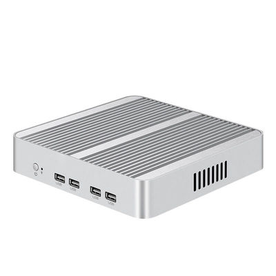 أفضل جهاز كمبيوتر مصغر ويندوز 10 مع Intel Celeron J1900 DDR3 RAM 8GB هيكل الألومنيوم