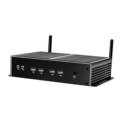 إنتل كور i7 10510U كمبيوتر صناعي إثنائي إثنتر 6COM كمبيوتر صناعي مبني في GPIO