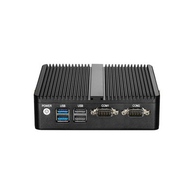 إنتل سيليرون 2955U كمبيوتر صناعي مصغر بدون مروحة DDR3 8GB ذاكرة الوصول العشوائي ثنائي إثنتر