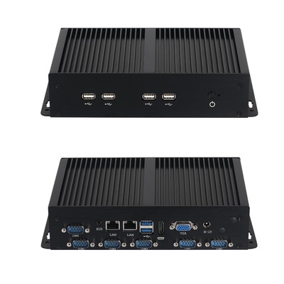 معالج Intel Core I5-6300U مع شبكة LAN مزدوجة ستة COM وستة USB PC الصناعية