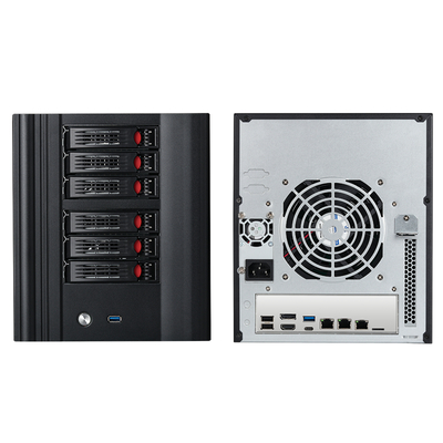 خادم NAS N150 6-Bay واجهة مضيف NAS حاوية تخزين متصلة بالشبكة